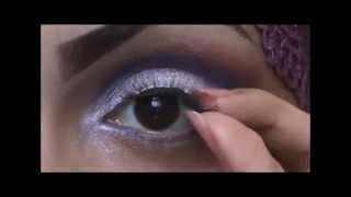 shades of purple  makeup tutorial مكياج باللون البنفسجي [upl. by Derwood438]