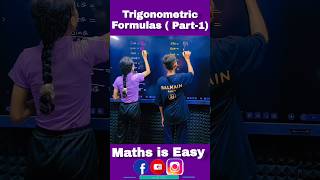 Trigonometry Formulas Class 10 Trigonometry Identities ytshorts shorts fun viral [upl. by Myca7]