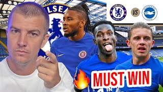 A MESSAGE TO CHELSEA FC ITS TIME TO GROW UP AND BE CHELSEA  BRIGHTON PREVIEW [upl. by Normie]