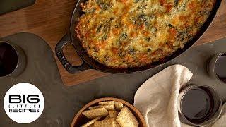 ExtraCheesy SpinachArtichoke Dip  Big Little Recipes [upl. by Vyse406]