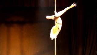 Maddie Miss Pole Dance Australia heats [upl. by Eicirtap170]