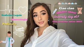 Finiamo questa SESSIONE ESTIVA ☀️ University Vlog 57 📚 [upl. by Ytineres]