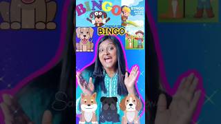 BINGO 🐕 was his nameo 😃  kids fun cartoon bingo cover shorts bingo Sadiaslittleone [upl. by Nylhtak]