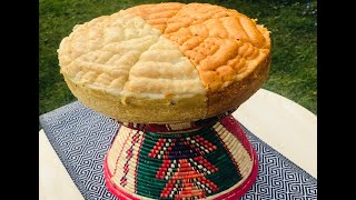 Tigrayan Traditional Steamed Bread Recipe  ህብስት አሰራር በበርበሬእና ያለበርበሬ የውሀ ዳቦ [upl. by Yenffit]