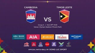 Cambodia vs timor leste [upl. by Ireg]