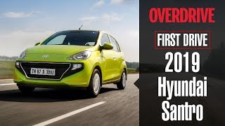 2019 Hyundai Santro  First Drive Review  OVERDRIVE [upl. by Nnylyoj]