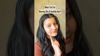 EAT THIS FOR GLOWING SKIN amp HEALTHY HAIR biotin collagen diet [upl. by Runck120]