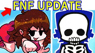 Friday Night Funkin Update  FULL WeekEnd 1  Cutscenes FNF Update BFGFPico Its not Week 8 [upl. by Gavrila]