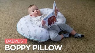 Boppy Pillow Review  Babylist [upl. by Annovaj]