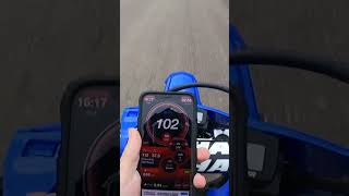 Yamaha TTR 230 Top Speed On Flat Road [upl. by Enetsirhc165]