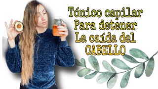 Tónico de semilla de aguacate y clavos 🥑para la caída del cabello 🥣 [upl. by Towny]