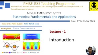 Plasmonics Lecture 1  Electromagnetics of Metals [upl. by Chansoo]