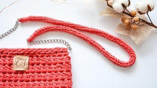 COMO HACER ASAS PARA BOLSO A CROCHET  Daniis Ways ♡ [upl. by Sandstrom]