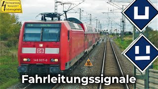 Fahrleitungssignale amp El Signale  Orientierungszeichen amp Schutzstrecken  Erklärung Deutsch [upl. by Ihpen]