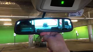 Auto Dimming Rear View mirror TEST [upl. by Panchito670]