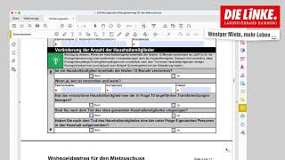 Wohngeld Plus Wohngeldantrag ausfüllen für Rentnerin oder Rentner [upl. by Baron]