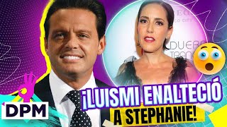 ¡Luis Miguel FELICITÓ a Stephanie Salas por su trabajo como madre de Michelle Salas  DPM [upl. by Sturges]