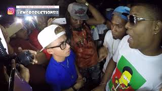 GARY MC VS DIDDY GLOW LA BESTIA JUNTE FREESTYLE EN SAN CRISTOBAL [upl. by Adroj]