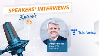 Interview with Enrique Blanco  Global CTIO at Telefónica  FTTH Conference 2023 [upl. by Acimak]