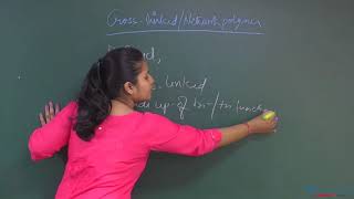 Polymers Cross Linked  Network Polymer Video Chemistry  IIT JEE Main NEET BITSAT Online Coaching [upl. by Aiseneg]