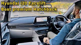 New Hyundai i20 facelift 12L drive impression  practical premium hatchback  Engine features [upl. by Ydnor427]