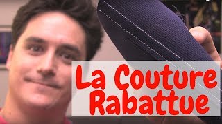 Technique  La Couture Rabattue [upl. by Keyser]