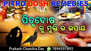 ପିତୃଦୋଷ ରୁ ମୁକ୍ତି ର ଉପାୟ  Pitro Dosh Remedies  Prakash Chandra Das [upl. by Ellemac657]