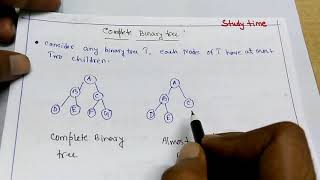 Complete Binary tree  Data Structure [upl. by Enelam]