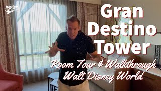 Gran Destino Tower Room Tour amp Walkthrough  Walt Disney World [upl. by Defant]