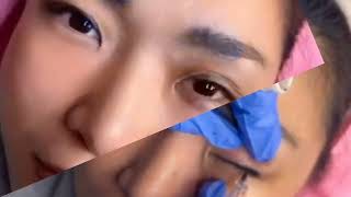 Cosmetic Eyeliner Tattoo Technique [upl. by Cristiano]