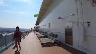 MSC Grandiosa Balcony Cabin Tour in detail  13221  4K [upl. by Bloch]