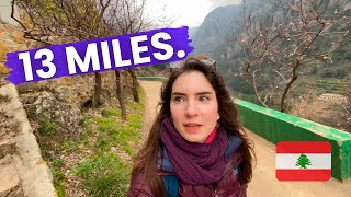 7 Hour Hike Inside Lebanon’s HOLY Kadisha Valley 🇱🇧 Breathtaking 4K [upl. by Pirnot763]