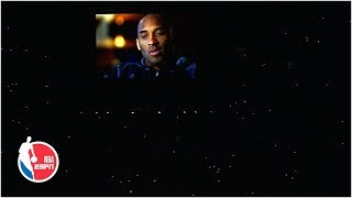 The Lakers’ tribute to Kobe Bryant before their first game after his death  Remembering Kobe [upl. by Ruttger668]