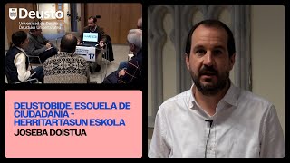 DeustoBide escuela de ciudadanía  herritartasun eskola [upl. by Ardnosac]