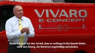 Opel Vivaro econcept electric van [upl. by Rebna]