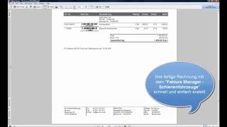 Schienenfahrzeuge  Rechnungen schnell und einfach erstellen Faktura Manager  Rechnungssoftware [upl. by Annaear]