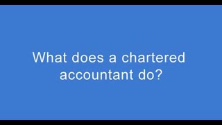 What does a chartered accountant do Andrew Brown [upl. by Tarttan777]