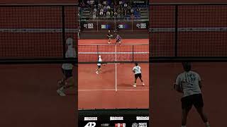 WHAT IS THIS POINT 🔥🔥🔥  Padel Highlights bestofpadel [upl. by Aronael]