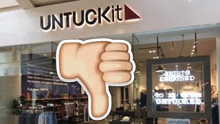 Untuckit Store Review  Exactly What I was Expecting Code quotAS20quot [upl. by Seigler617]