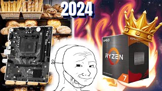 Testei o Ryzen 7 5700x em 2024 Como está o desempenho atualmente [upl. by Dlopoel]