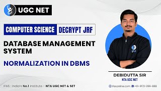 Normalization in DBMS for UGC NET Computer Science Exam [upl. by Myna]