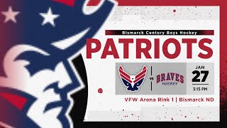 HS Century Patriots vs Bottineau Braves [upl. by Hancock]