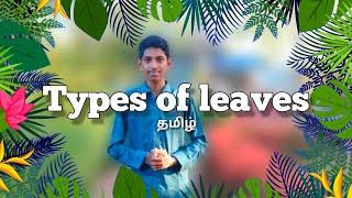 Types of leaves in Tamil [upl. by Suneya2]