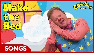 CBeebies  Something Special  Mr Tumbles Make the Bed Song [upl. by Artair]