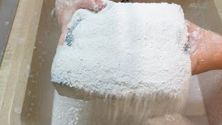 Soaked Soap and Recycled Pastes and Powder 🤍 Sponges Squeezing 🤍 ASMR [upl. by Teevens]