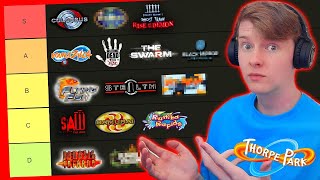 THORPE PARK TIER LIST [upl. by Antonino]