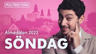 Politikbyrån i Almedalen – 1 Almedalsgeggan SVT 20220703 [upl. by Dilks572]