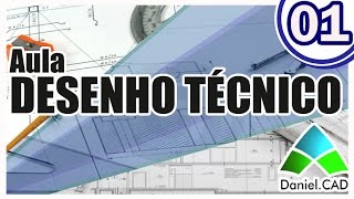 Aula 01  Desenho Técnico  História Geometria Descritiva e Figuras geométricas [upl. by Sivram578]