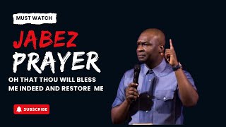 PRAYER OF RESTORATION AND DELIVERANCE JABEZ PRAYER  APOSTLE JOSHUA SELMAN [upl. by Marys]