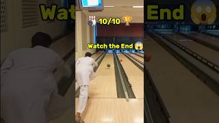 Bowling Challenge 🎳😱 bowlingtricks bowling CEMI [upl. by Alrich683]